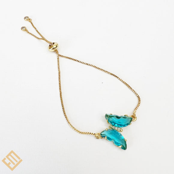Crystal Butterfly Bracelets