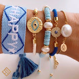 Round Evil Eye Bracelet