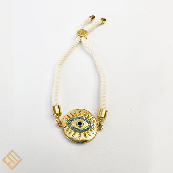 Round Evil Eye Bracelet