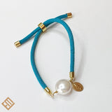 Pearl & Pendant Color Bracelet