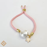 Pearl & Pendant Color Bracelet