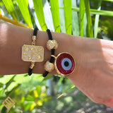 Lucky Square Bracelet