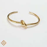 Elegant knot Cuff Bracelet