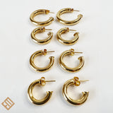 Gold Hoop Earrings