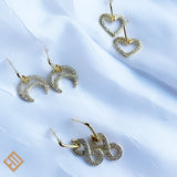 Cubic Zirconia Dangle Earrings