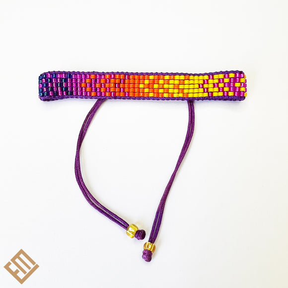 Miyuki Purple Colors Bracelet