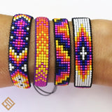 Miyuki Purple Colors Bracelet