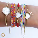 Miyuki Colorful Threads Bracelet