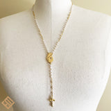 Virgin Mary Rosary Pearl