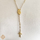 Virgin Mary Rosary Pearl