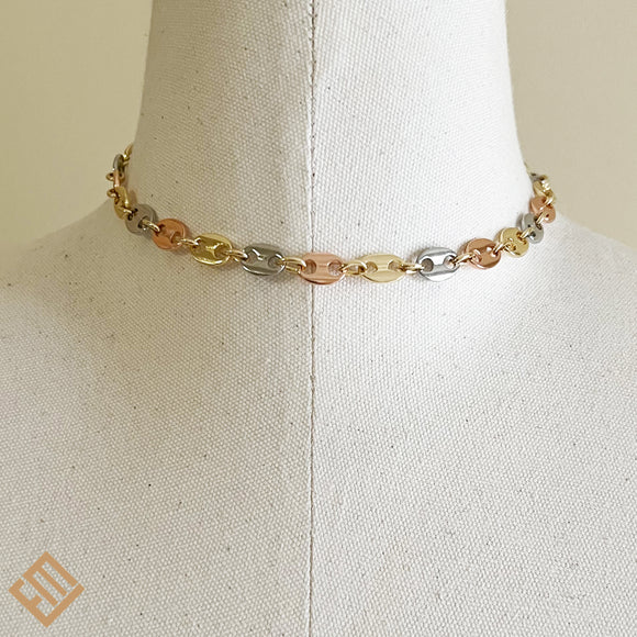 Link Chain Choker Necklace