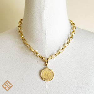 Coin Chain Necklace