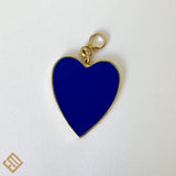 Medium Heart Enamel Pendants