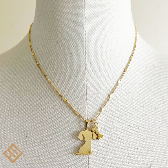 Pet & Bone Gold Chain