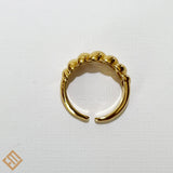 Croissant Gold  Ring