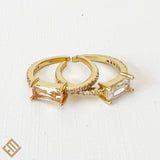 Solitaire Baguette Ring