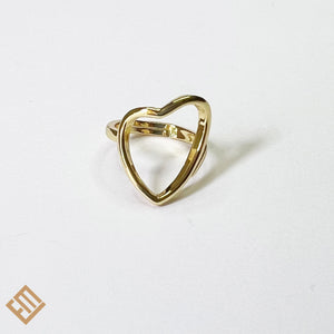 Gold  Heart Rings