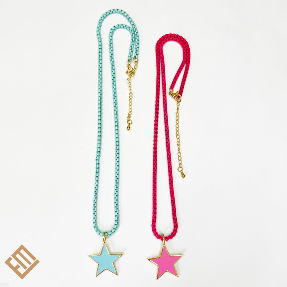 Summer Colorful Necklaces with Star