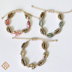 Summer Bracelet with Color Shells