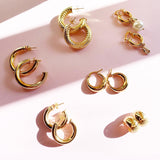 Gold Hoop Earrings
