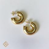 Donut Hoop Earrings